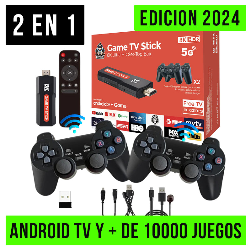 Juego Tv Stick 8k