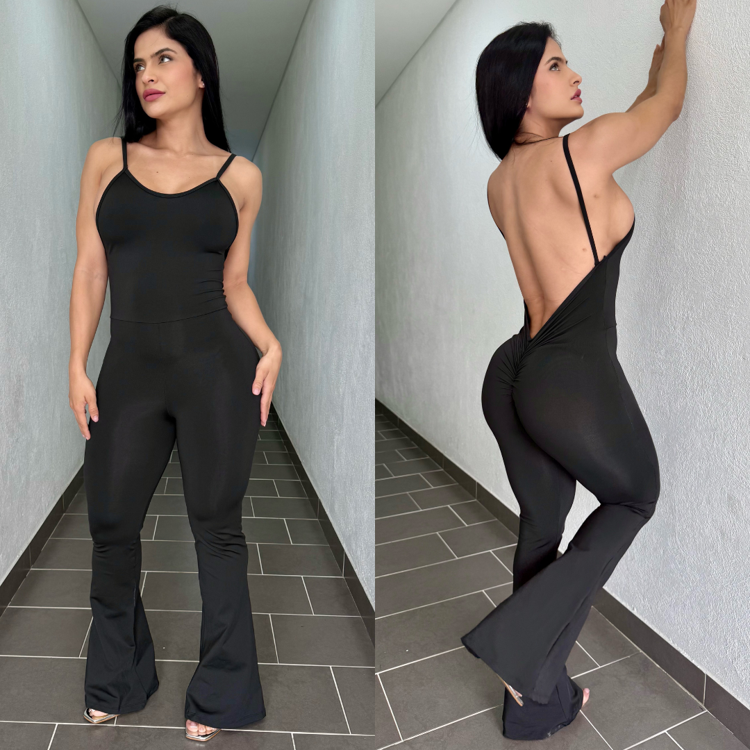 ENTERIZO TIRAS BOTA CAMPANA