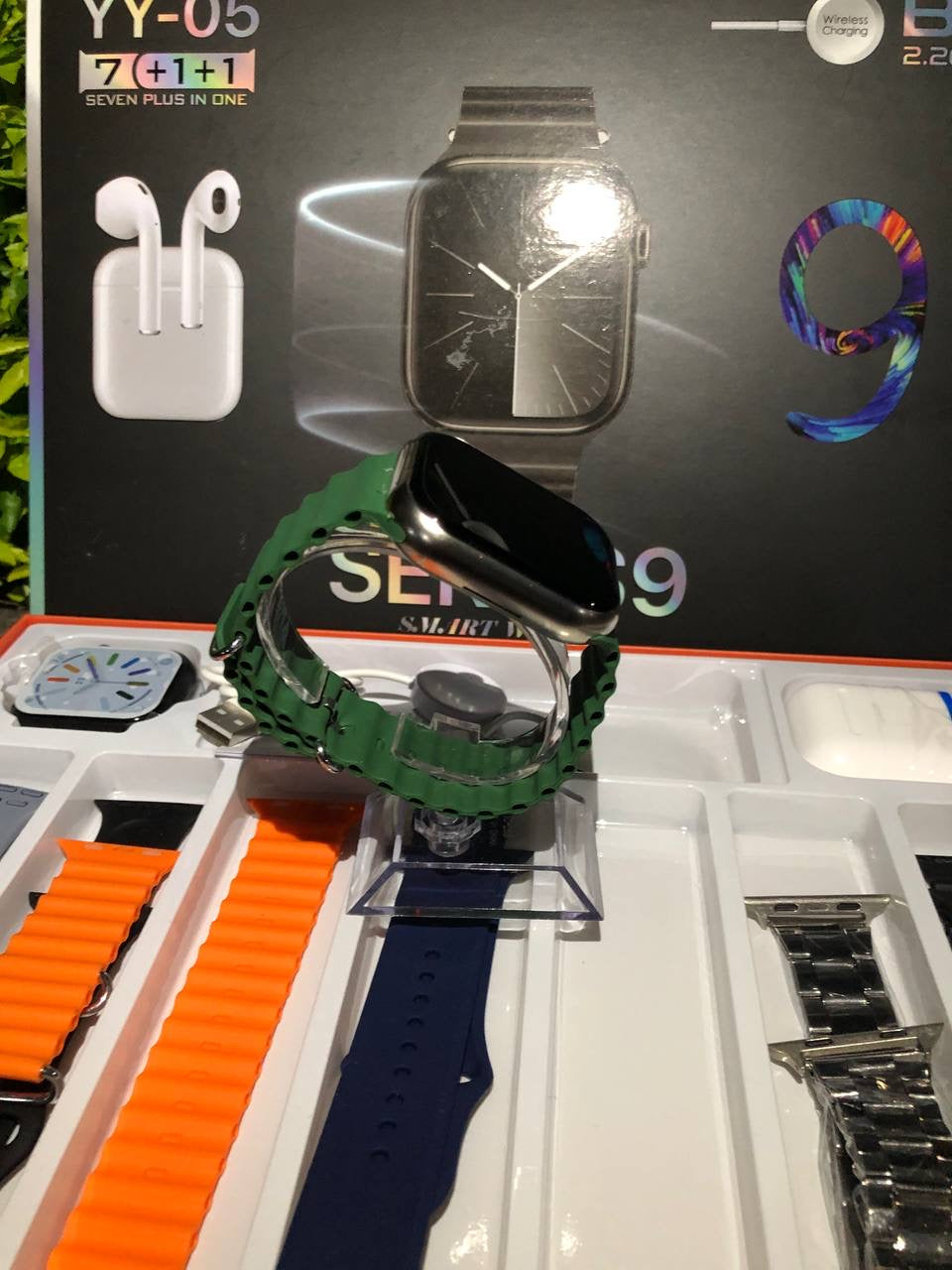 COMBO ULTRA (AIRPODS + CORREAS + SMARTWATCH)