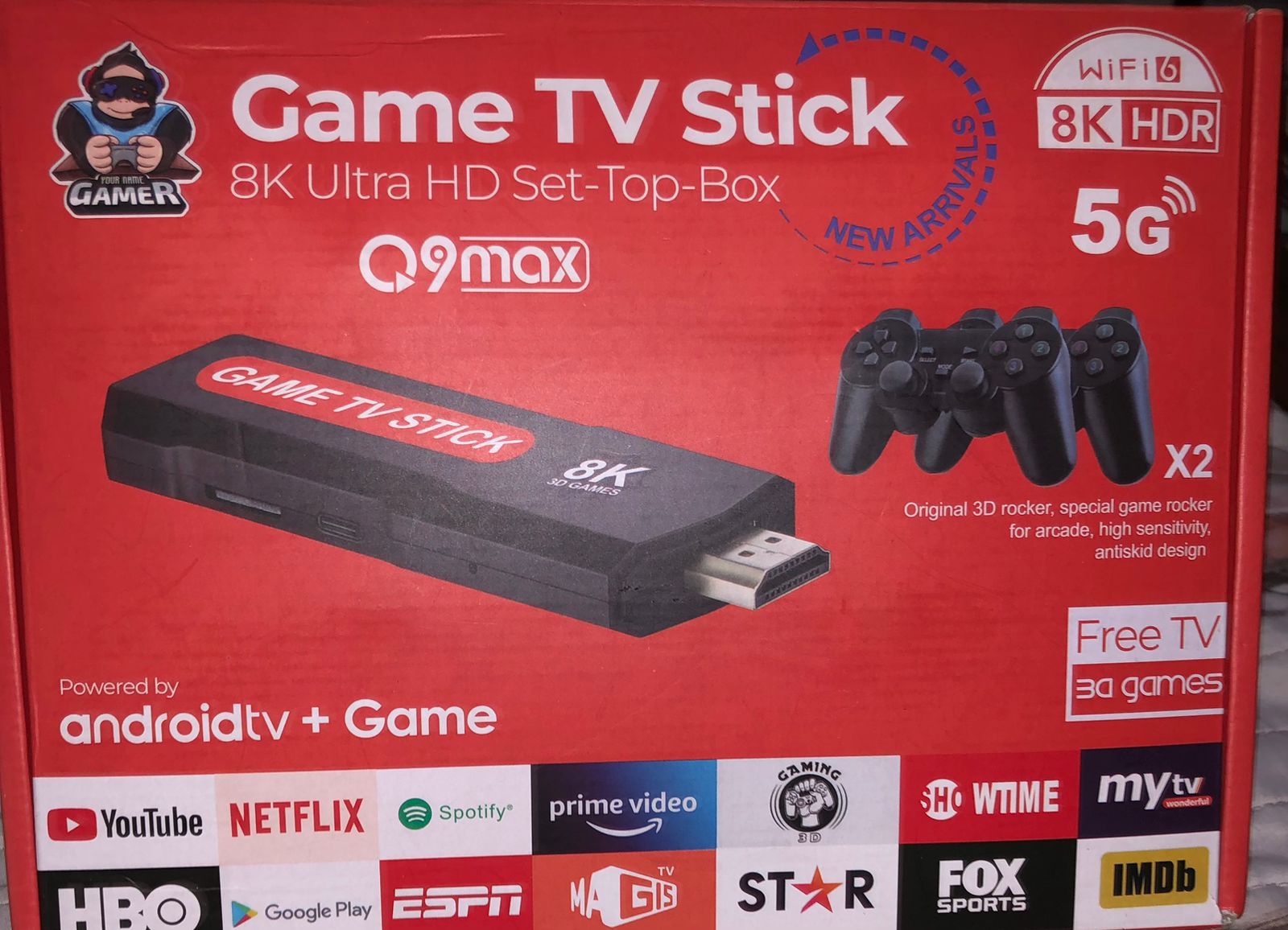 Juego Tv Stick 8k