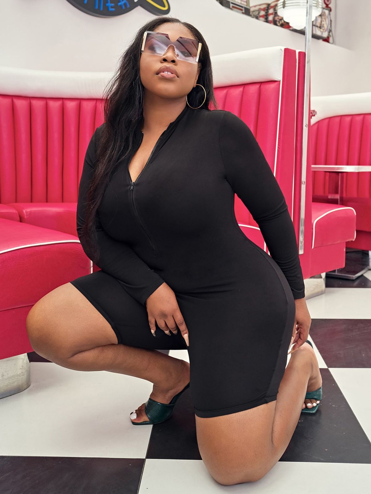 ENTERIZO CORTO MANGA C CIERRE PLUSS 5128